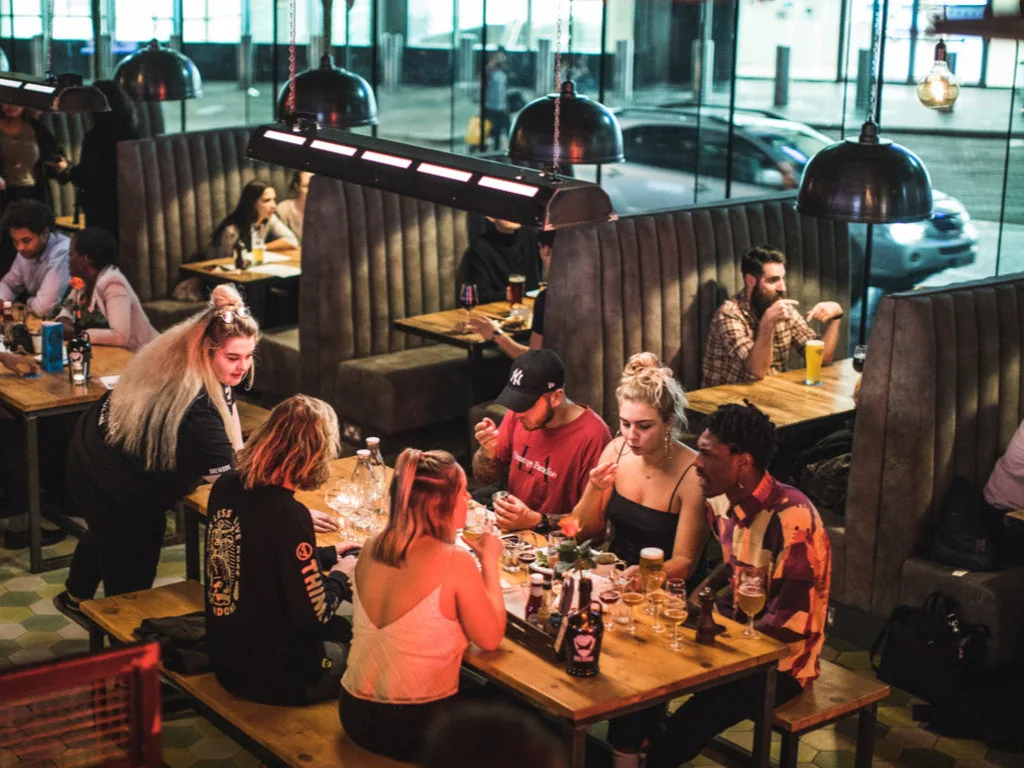 Crowd at BrewDog Canary Wharf