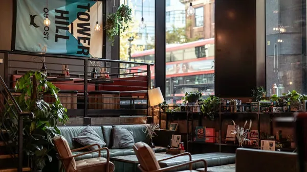 BrewDog Tower Hill Outpost bar interior