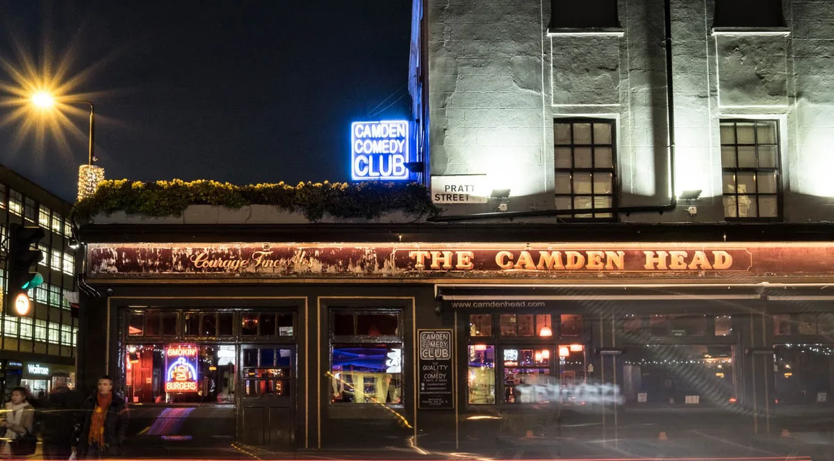 The Camden Head pub on Pratt Street in Camden