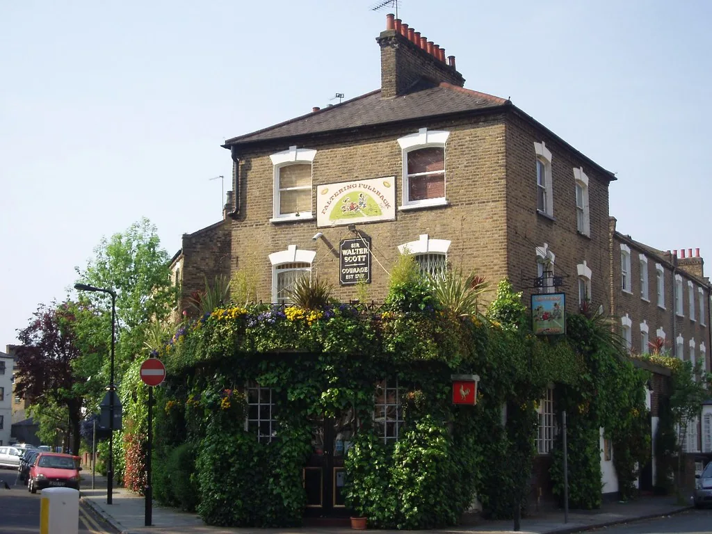 The Faltering Fullback pub, Finsbury Park, London