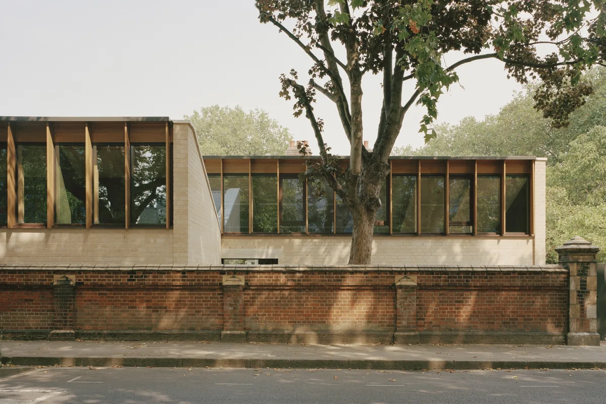 Sands End Arts and Community Centre building in Fulham, London