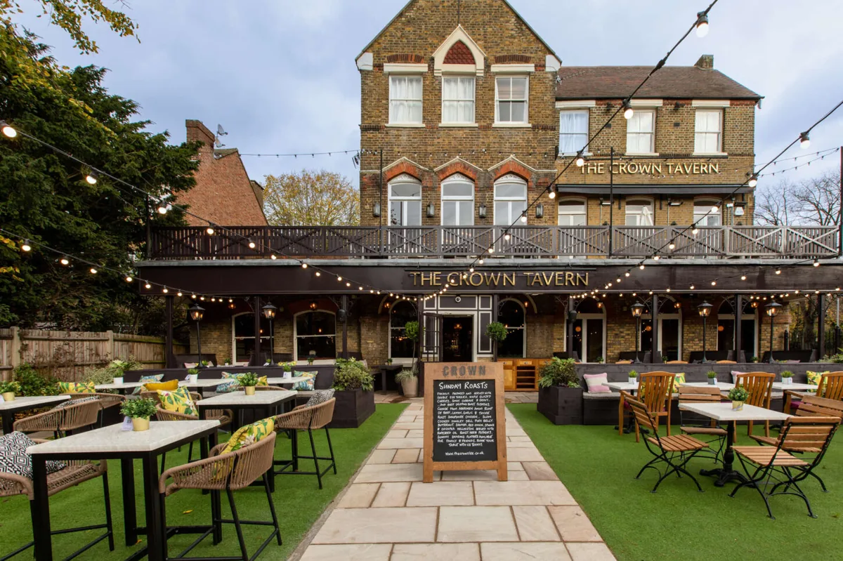 The Crown Tavern pub in Lee, south London